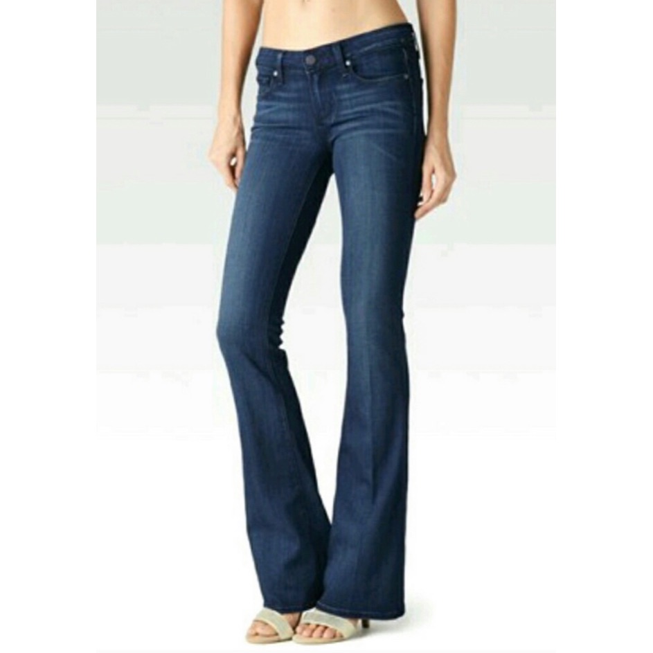 Paige Laurel Canyon Dark Jeans (28)